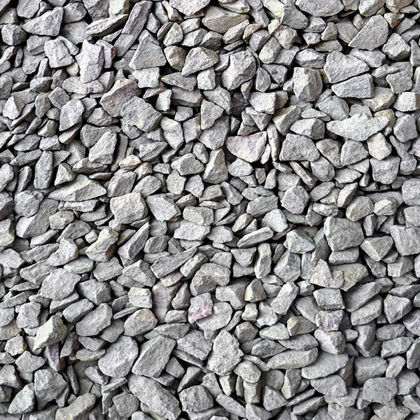 for a sloped driveway, we recommend using angular gravel as it provides better traction and stability